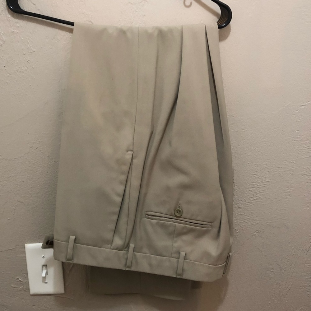 Kenneth Cole Men’s Khaki Dress Pants